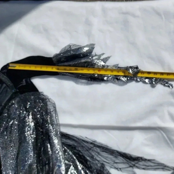 Spirit Costume Girls Dress Black and Silver Size Small - Picture 8 of 8